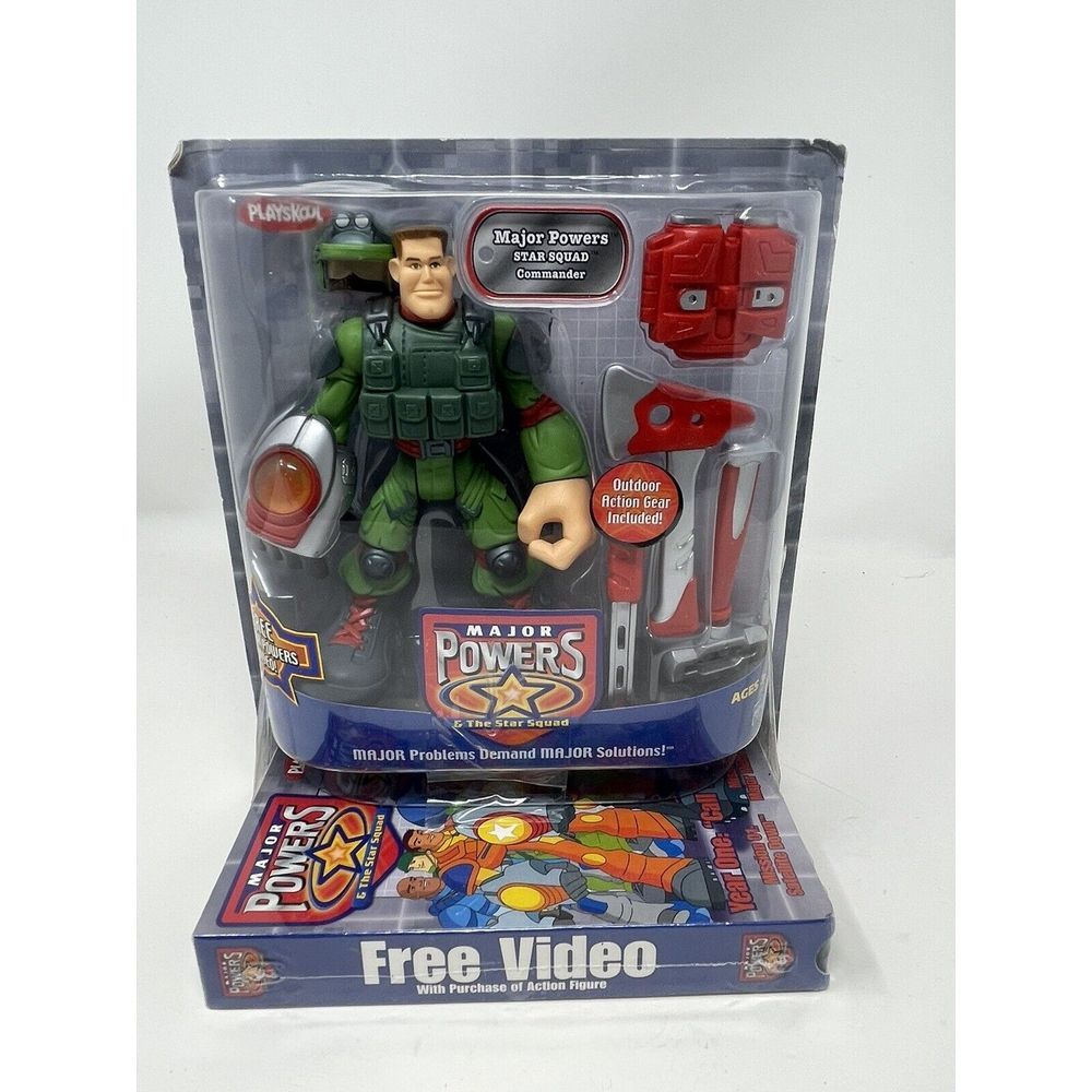 Major Powers Star Squad Doll Commander And Star Squad Outdoor Action Gear‎ Video